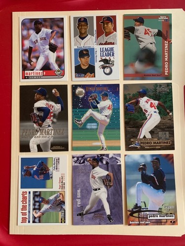 Pedro Martinez 1991-2003 Inserts Parallels Oddballs NM-MT Red Sox Expos You Pick - Picture 73 of 95
