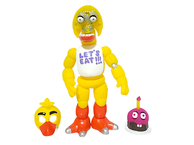 FNAF Five Nights At Freddy´s Chica 8 Animatronics mexican toy action figure