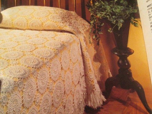 Afghans & Doilies Crochet Book #127 Bedspreads/Tablecloths/Edgings-Craft Books - Picture 5 of 12