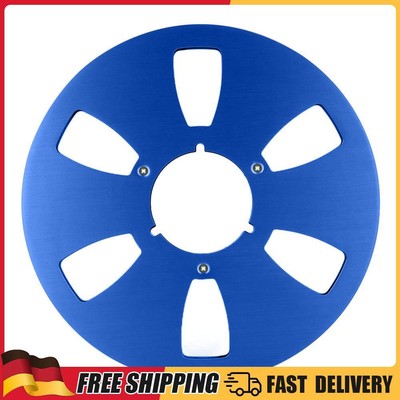 10,5 Zoll leere Bandspule 6 Loch für Studer ReVox/TEAC/BASF (blau)