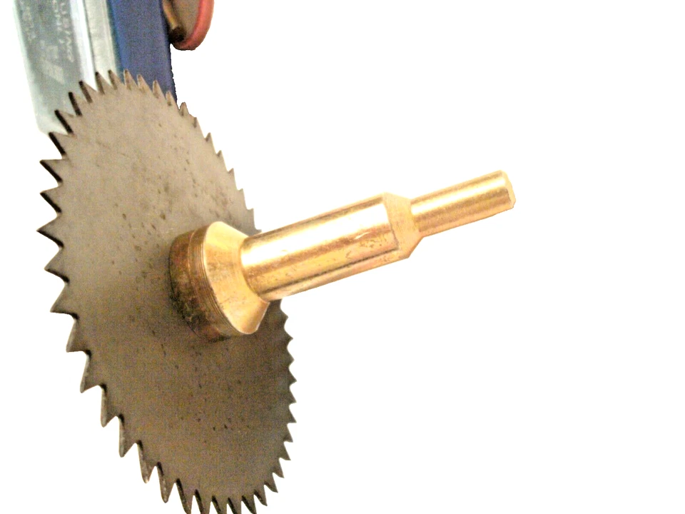 3 Inch 48 Teeth Wood Cutting Saw Blade & 1/4" x 3/8" Universal Mandrel Hobbies - Image 3 of 4