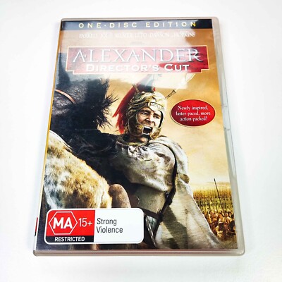 ALEXANDER DVD | COLIN FARRELL ANGELINA JOLIE JARED LETO ANTHONY HOPKINS