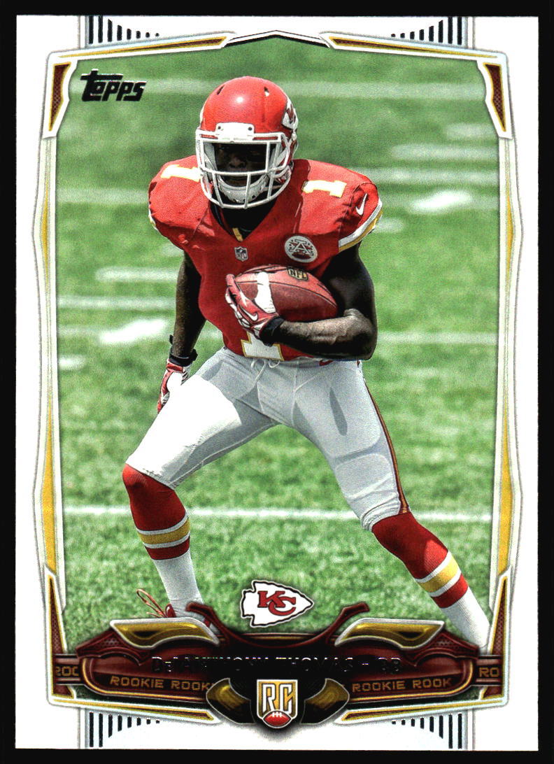 2014 Topps De'Anthony Thomas Rookie #341 Kansas City Chiefs