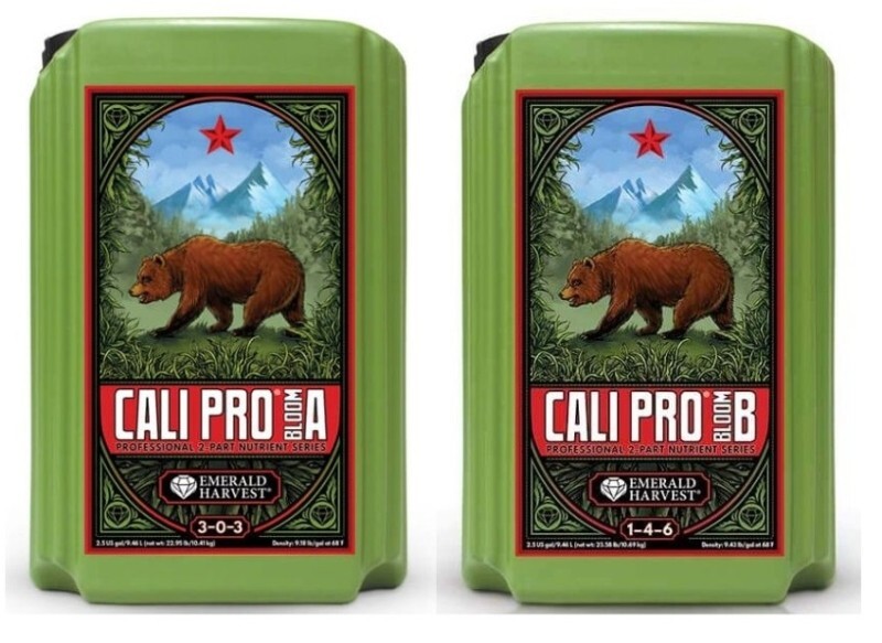 Emerald Harvest - Cali Pro Bloom A & B 2- Part Base Nutrient Bloom ...