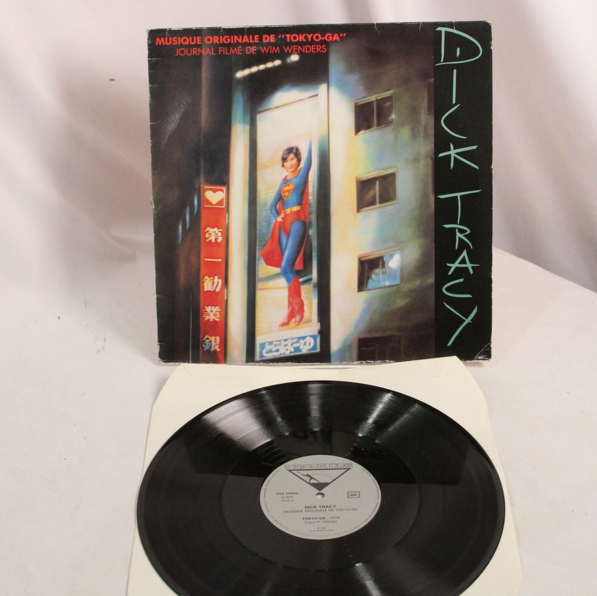 Dick Tracy　Musique Originale de Tokyo-Ga Dick Tracy LP Vinyl Musique Originale de Tokyo-Ga Journal