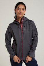 Mountain Warehouse Womens Swerve Jacket Ladies Water Resistant All Weather Coat