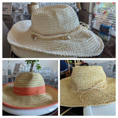 Bundle of 3 summer/beach hats (Kathy Jeanne,Cappelli) | eBay display picture 3