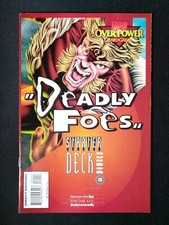 Marvel OverPower Card Game Sabretooth Deadly Foes Starter Deck Lesson #3 Comic