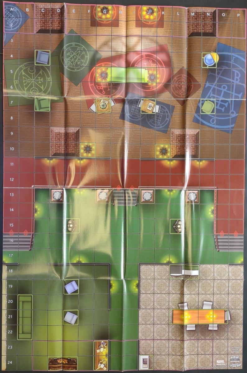マーベル HEROCLIX MAP 2013 Amazing Spider-Man BELL TOWER/DR. STRANGE