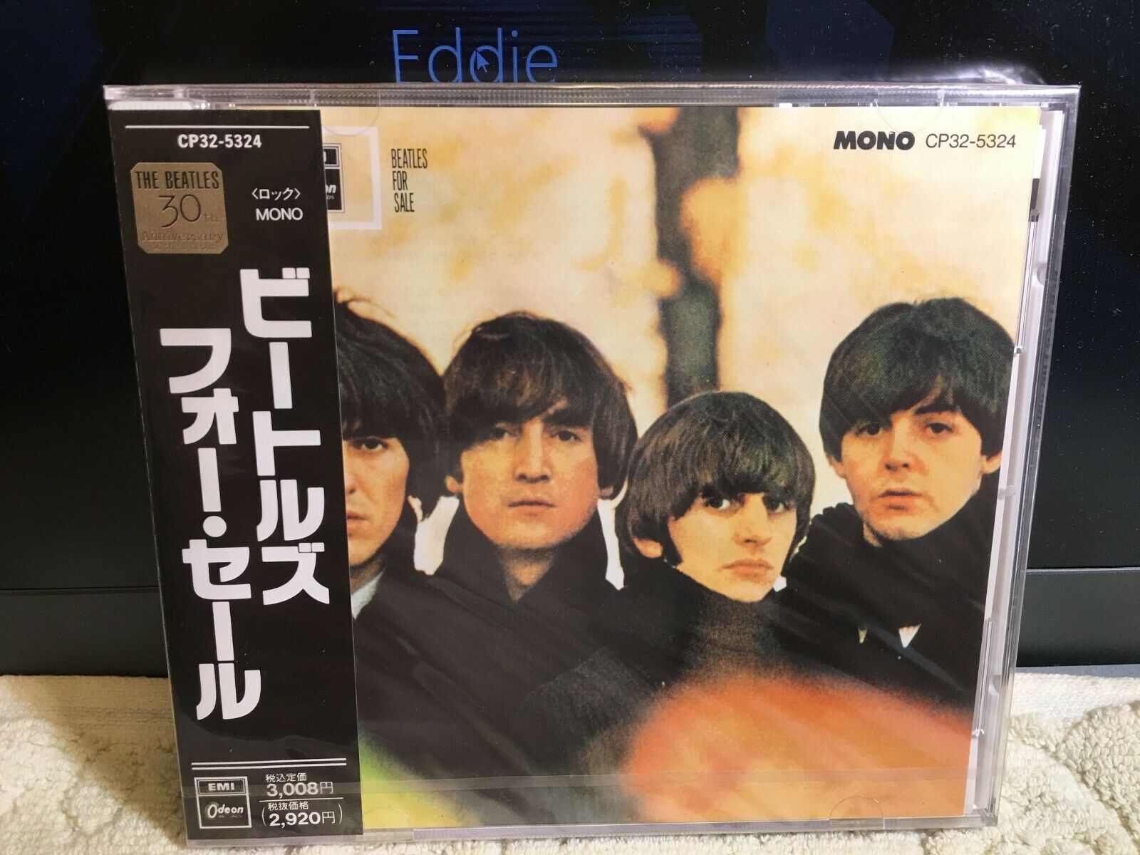 The Beatles for 30th Anniversary OBI CD Japan Cp32-5324 for sale