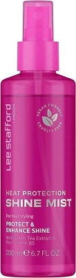 Lee Stafford Original Heat Protection Shine Mist 200ml, for Straighter Hair NEW!