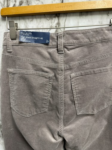 New ! Talbots Flawless High Waist Straight leg Slimming Women Size 2 P - Picture 5 of 9