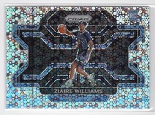 2021-22 Panini Prizm Ziaire Williams Fast Break Prizm Rookie Variations RC #313