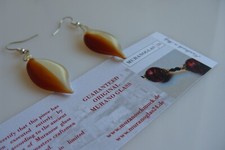 Ohrringe aus original Muranoglas Schmuck Murano Glas UNIKAT Handarbeit Kunst