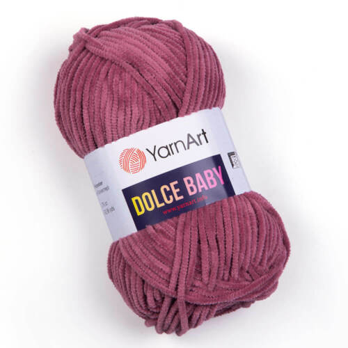 Baby Soft Fluffy Chenille yarn, Baby Dolce chenille yarn baby velvet yarn - Picture 37 of 85