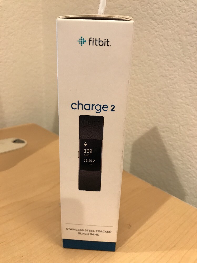 Fitbit Charge 2 Heart Rate & Activity Tracker Size SMALL Black | eBay