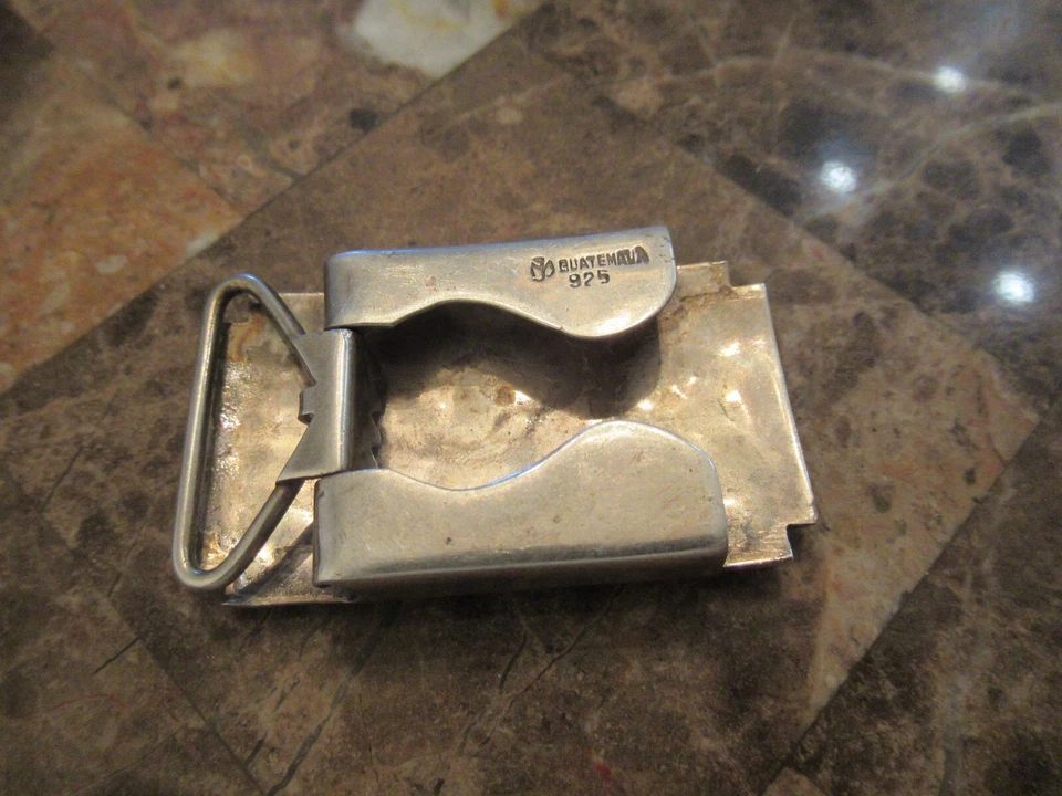 FIVELA DE CINTO PRATA ESTERLINA Guatemala 925 PESADA 25g - Imagem 4 de 4
