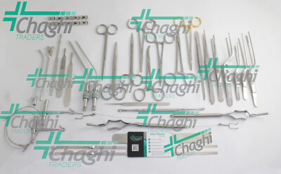 Cranial surgery instrument 43 PCs Complete Set Good Quality Orthopedic Chaghi Tr