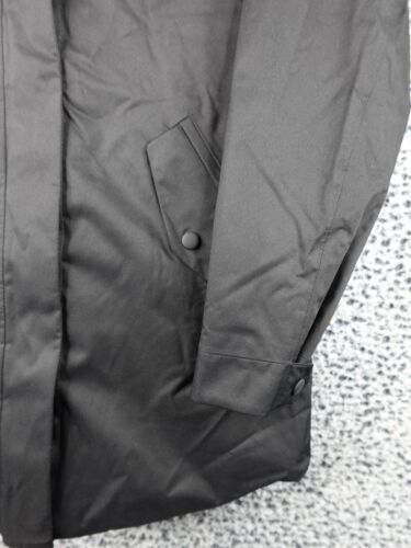 Athleta Women's Lakeview Rainout Parka Jacket Size XXS Black Hood Fleece Lining - Picture 4 of 13