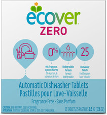 Ecover Automatic Dishwashing Tablets Zero, 25...