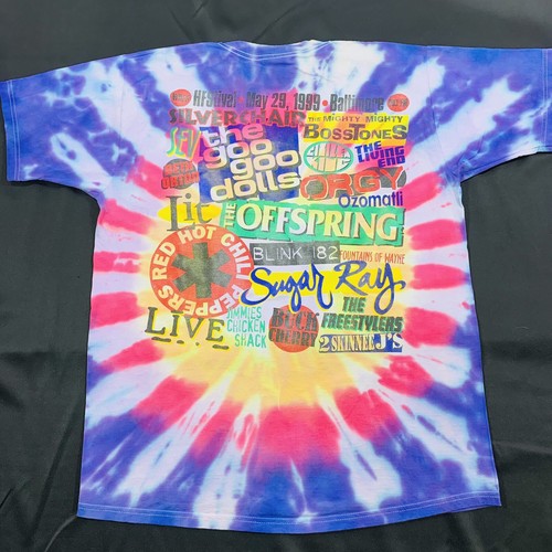 Vintage 1999 HFSTIVAL 99.1 Tie Dye 