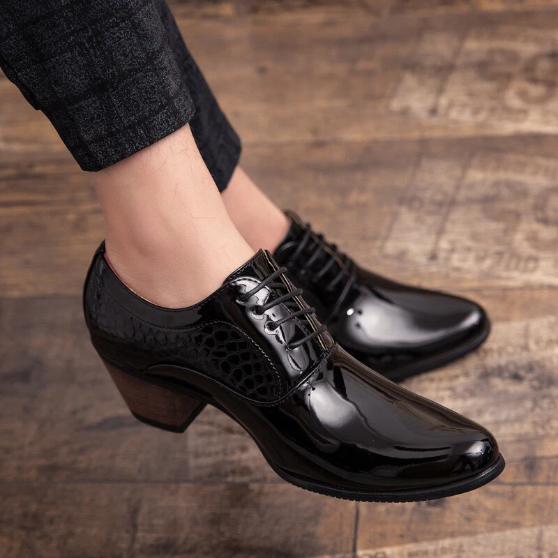 Heeled shoes hotsell for guys