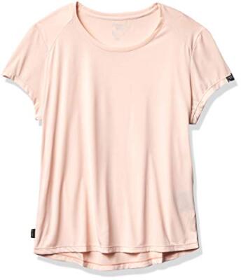 Sprayway Womens Cluaran Tee, Himalayan Salt, Pink Size 8