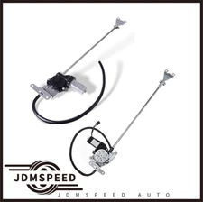 For Freightliner Columbia Coronado & Motor 2x Power Window Regulator Front L & R