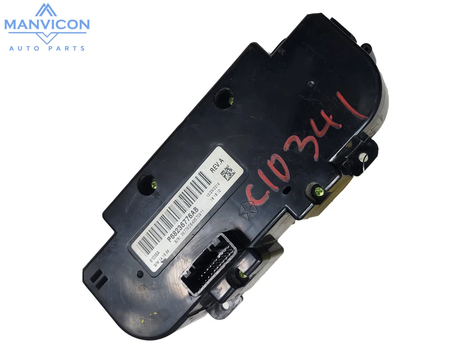 2013-2018 Dodge Ram 1500 AC Heater Climate Temperature Control Unit P68236776AB - Image 2 of 4