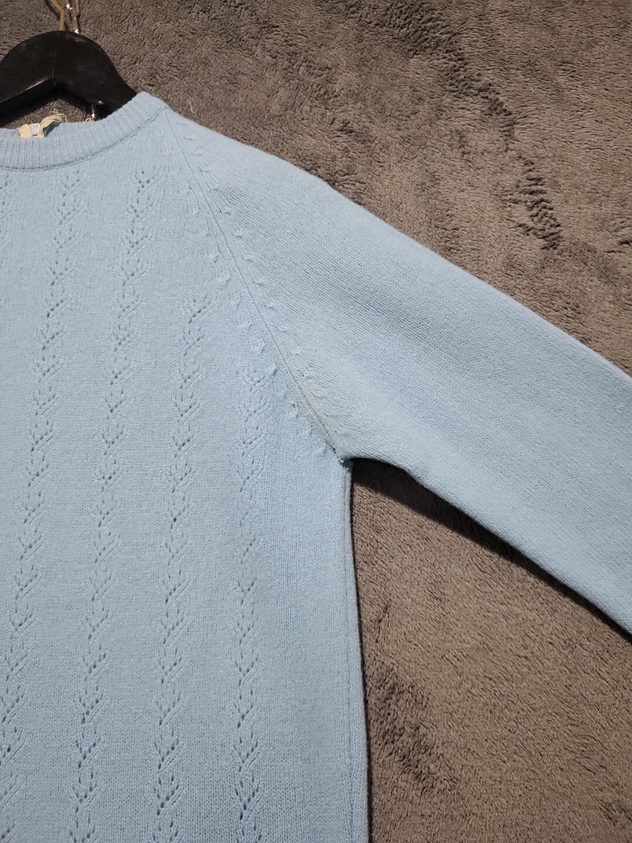 Vintage 1960s Tarni 100% Lambswool Women's S Blue Sweater Vintage 1960s Tarni 100% Lambswool Women's S Blue Sweater