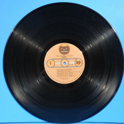 FOGHAT ROCK AND ROLL OUTLAWS LP 1974 ORIGINAL PRESS NICE CONITION! VG/VG!!A - Picture 3 of 5