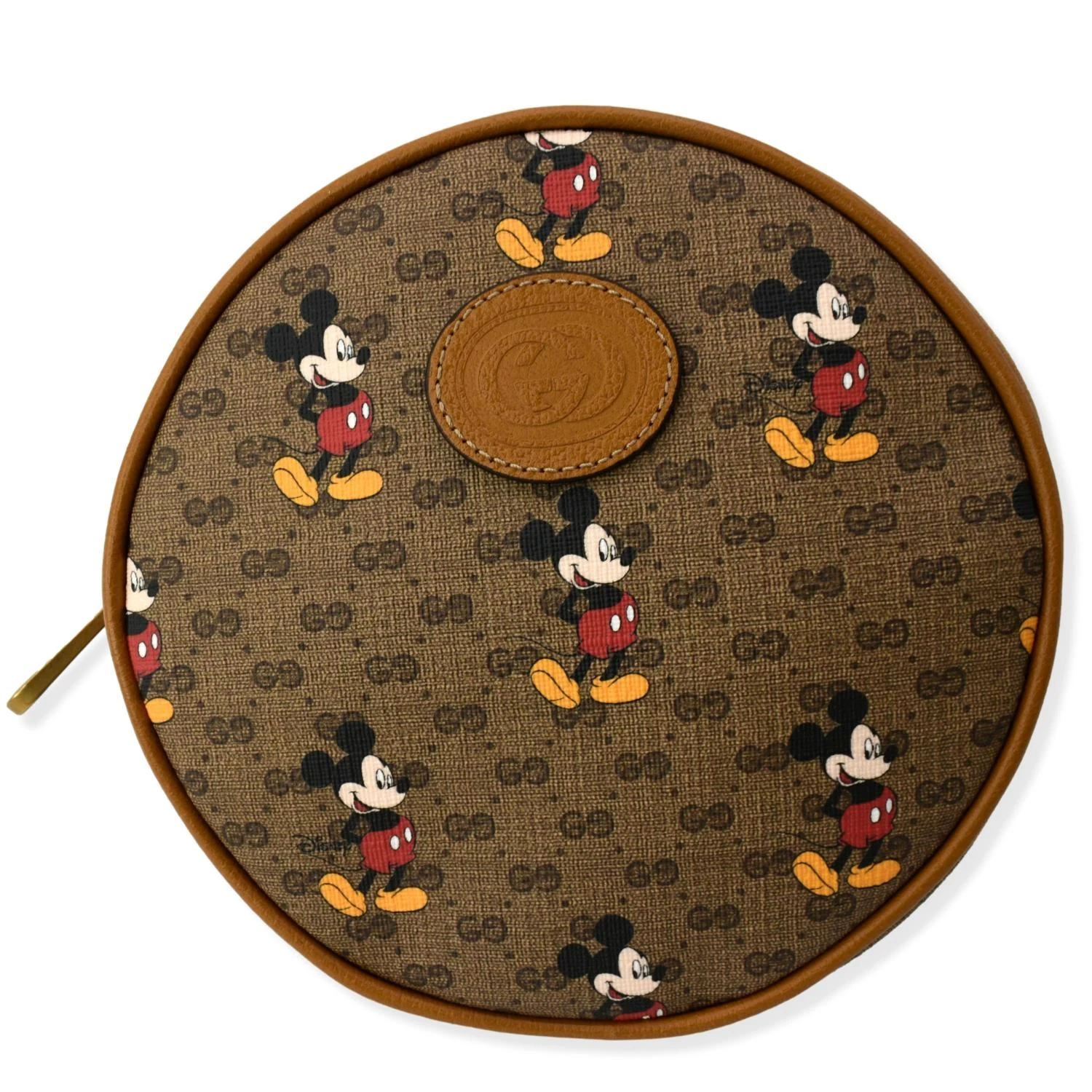 Sac à dos rond GUCCI Disney x Mini GG Supreme beige 603730