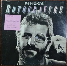 Ringo Starr Ringo's Rotogravure Vinyl Record LP VG+/G+ SD18193 1976