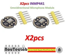 2pcs INMP441 Omnidirectional Microphone Module I2S Interface MEMS High Precision