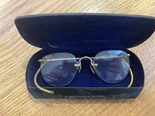Vintage Spectacles BiFocals Glasses with Case Palmerton, PA 