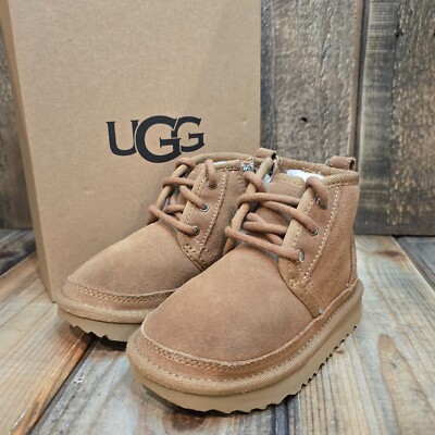 UGG TODDLER NEUMEL II BOOT CHESTNUT SUEDE