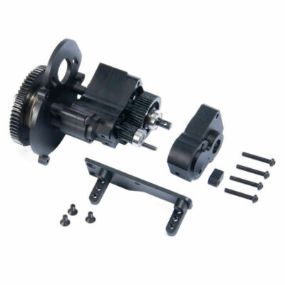 CNC Black AX2 2Speed Transmission Case Gearbox for 1/10 RC Axial Wraith 90048 US