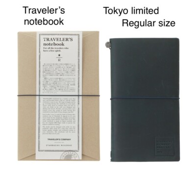 TRAVELER'S notebook Starbucks 限定セット Traveler's notebook set / regular size / Tokyo Starbucks limited