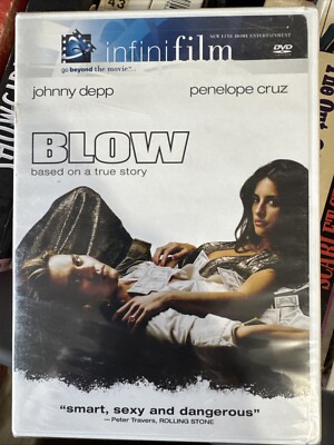 DVD Unopened Sealed -  BLOW based on a true story  Johnny Depp, Penelope Cruz