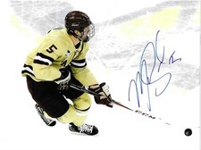 Mike Matheson Pittsburgh Penguins Boston College Eagles Signed 8 x 10