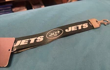 New York Jets Wristlet Lanyard, Green, One Size NFL 9”