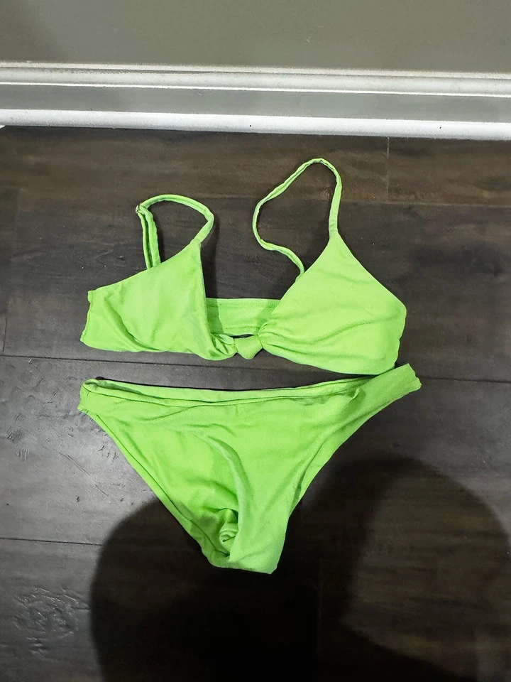 Bikini Damisela Verde Lima - Para Mujer M Foto 2 de 2