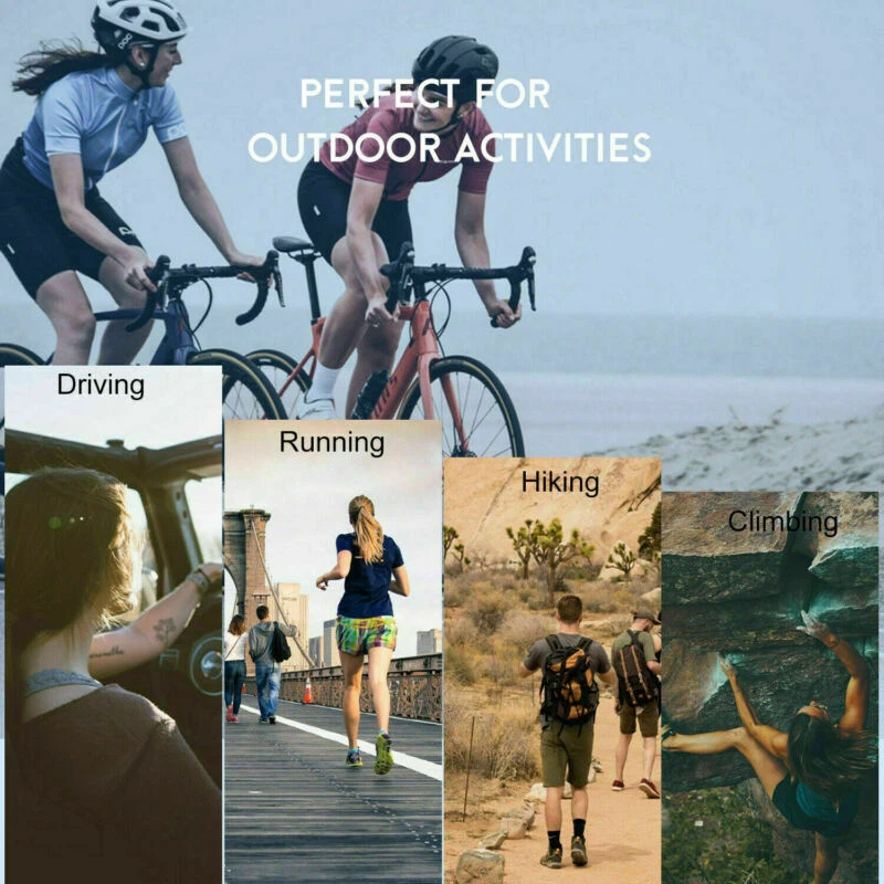 1-100 SCooling Arm Sleeves Cover UV Sun Protection Outdoor Sports For Men Women - Image 2 of 4