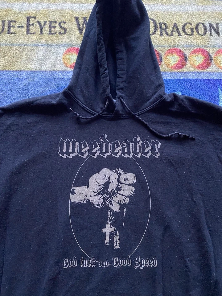WEEDEATER Tour Hoodie Men’s 5XL Melvins Sleep Bongzilla Electric Wizard Bathory - Image 2 of 4