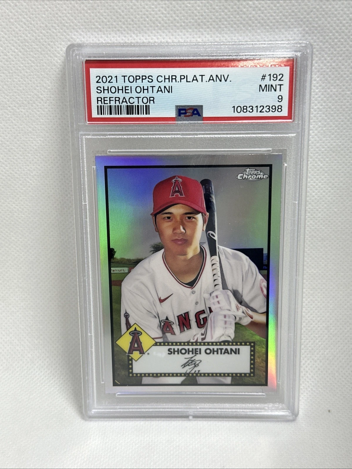 Shohei Ohtani trading card