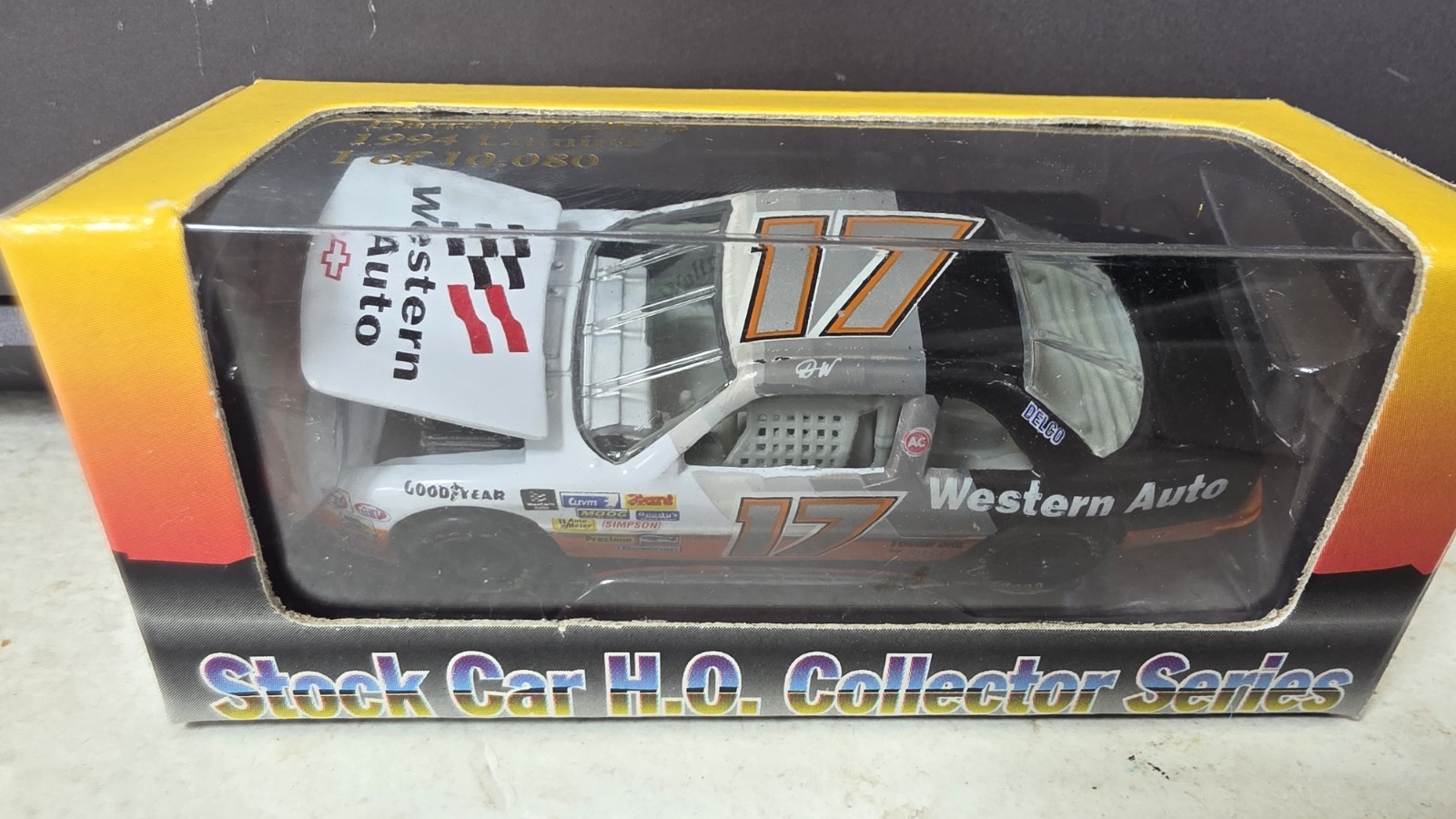 1994 #17 Darrell Waltrip RCCA NASCAR 1/64 Diecast #17 Western Auto Action LE HO