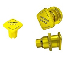 Air Brake Safety Lock, Prevents Accidental Brake Release in Vehicles with Air