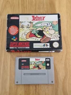 Asterix Super Nintendo SNES PAL nur Box und Cartridge