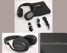 Bowers  Wilkins PX Headphones Active Noise Canceling Bluetooth Gray W4480