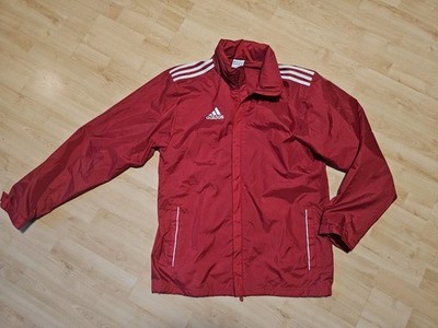 Adidas Regenjacke Windbreaker  Gr. 5 rot ungetragen